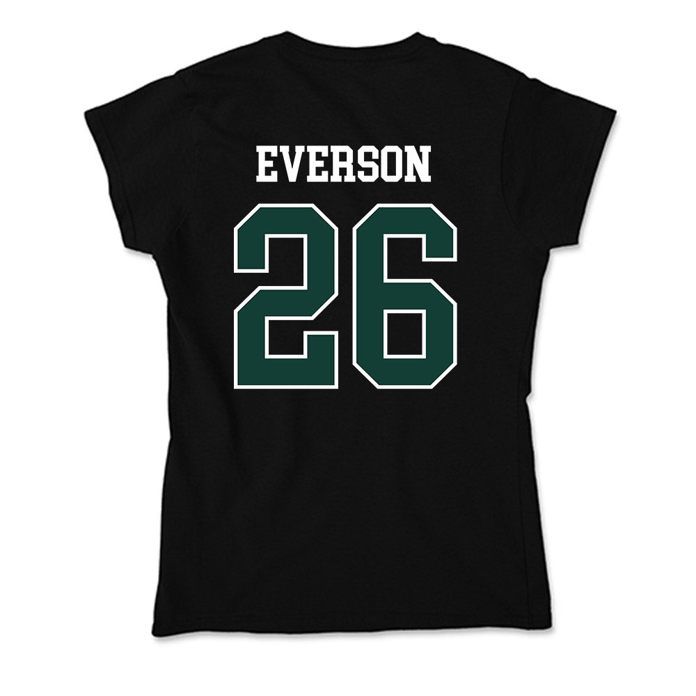 Michigan State - NCAA Baseball : Andrew Everson - Soft Style Women’s T-Shirt-1