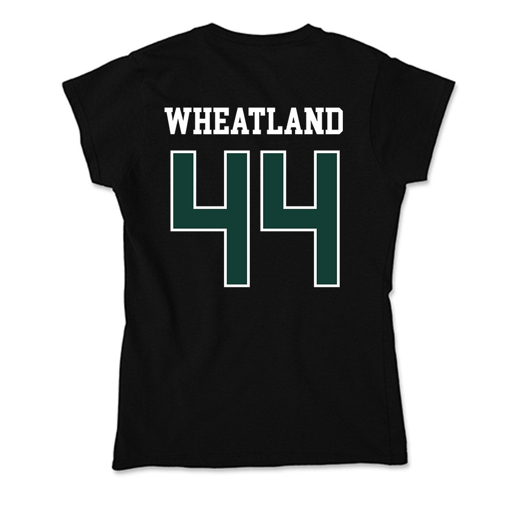 Michigan State - NCAA Football : Caleb Wheatland - Soft Style Women’s T-Shirt-1