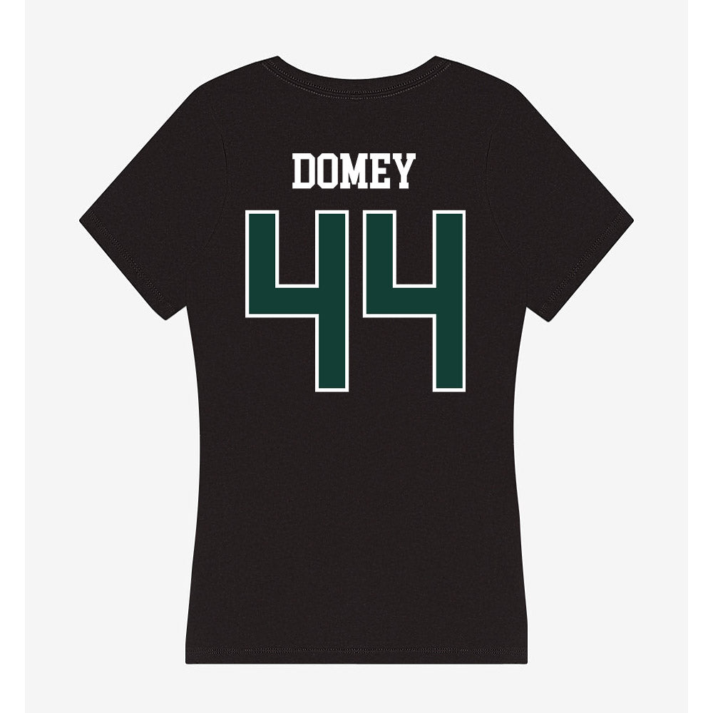 Michigan State - NCAA Baseball : Isaiah Domey - Women's V-Neck T-Shirt-1