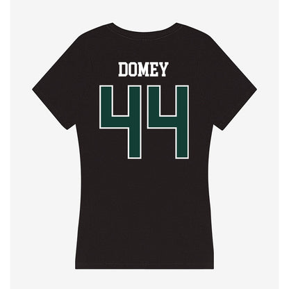 Michigan State - NCAA Baseball : Isaiah Domey - Women's V-Neck T-Shirt-1