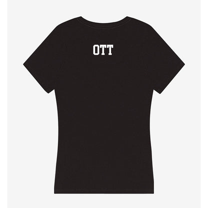 Michigan State - NCAA Women's Rowing : Madison Ott - Women's V-Neck T-Shirt-1