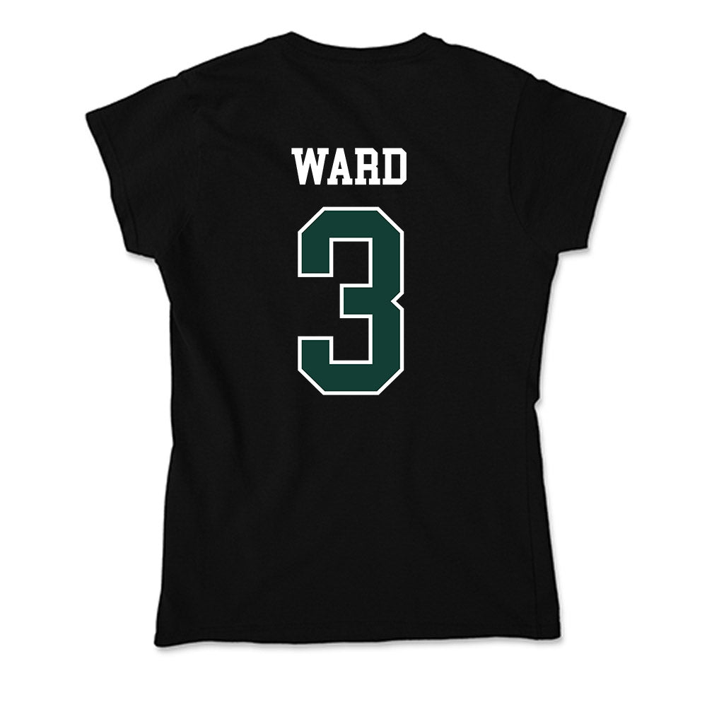 Michigan State - NCAA Men's Basketball : Cam Ward - Soft Style Women’s T-Shirt-1