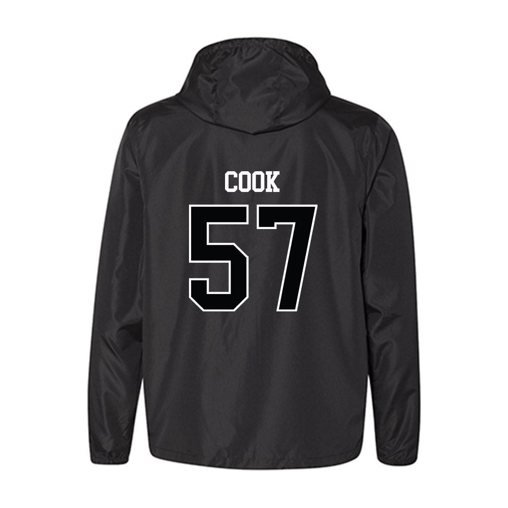 Rutgers - NCAA Football : Isaiah Cook - Windbreaker-1