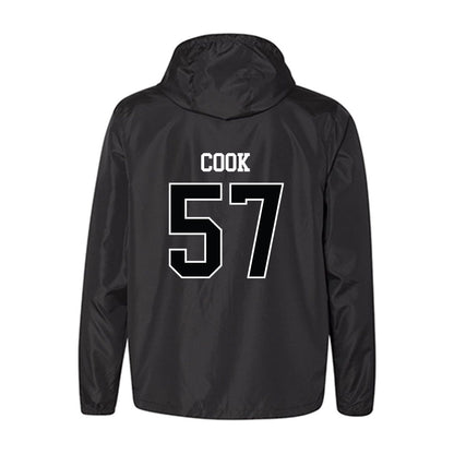 Rutgers - NCAA Football : Isaiah Cook - Windbreaker-1