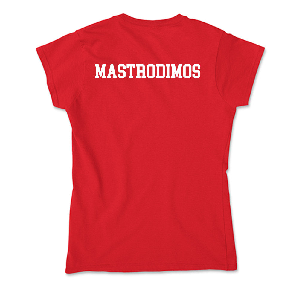 Rutgers - NCAA Men's Soccer : Zachary Mastrodimos - Soft Style Women’s T-Shirt-1