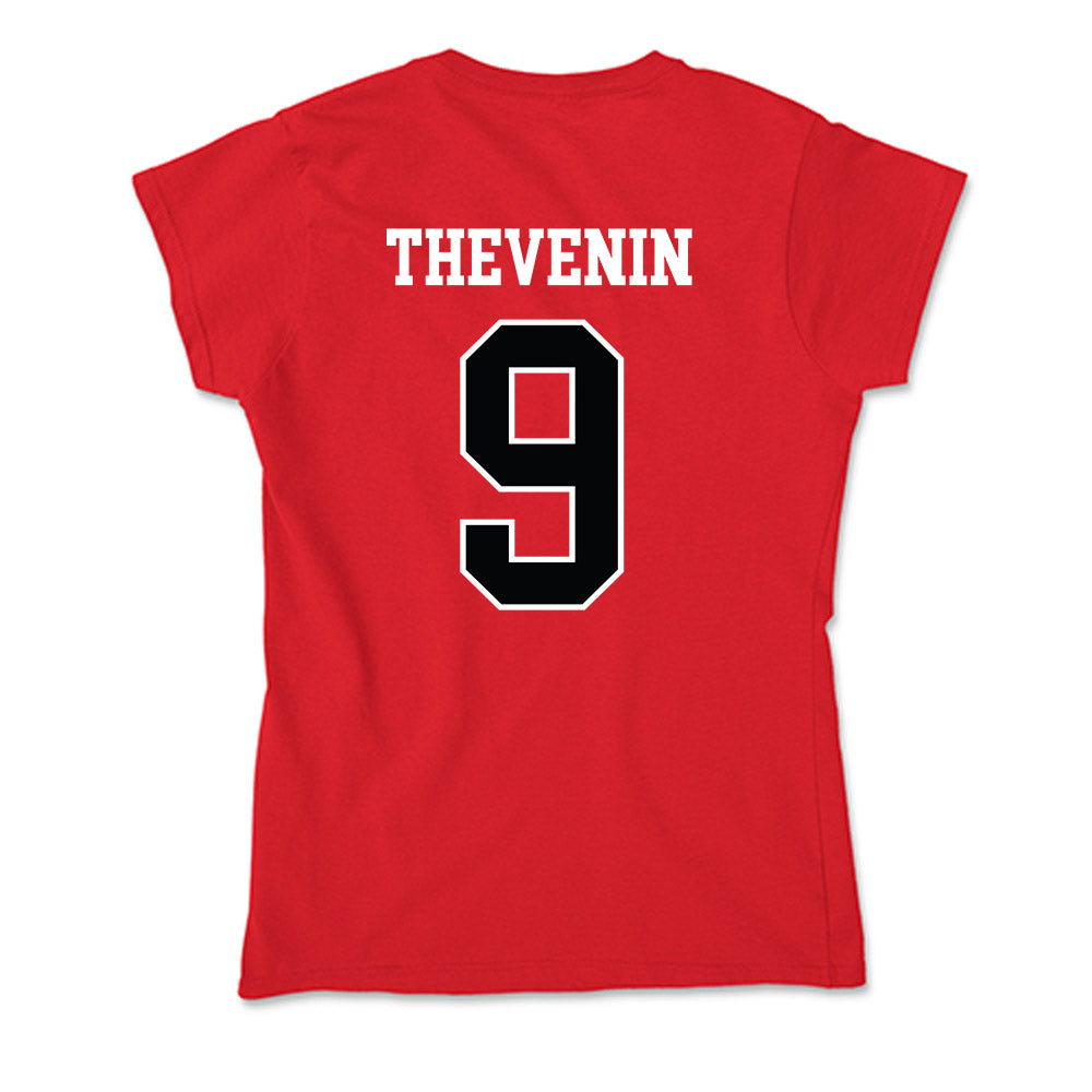 Rutgers - NCAA Football : Clay Thevenin - Soft Style Women’s T-Shirt-1