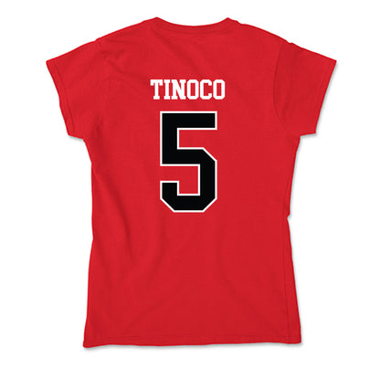 Rutgers - NCAA Women's Soccer : Bea Tinoco - Soft Style Women’s T-Shirt-1