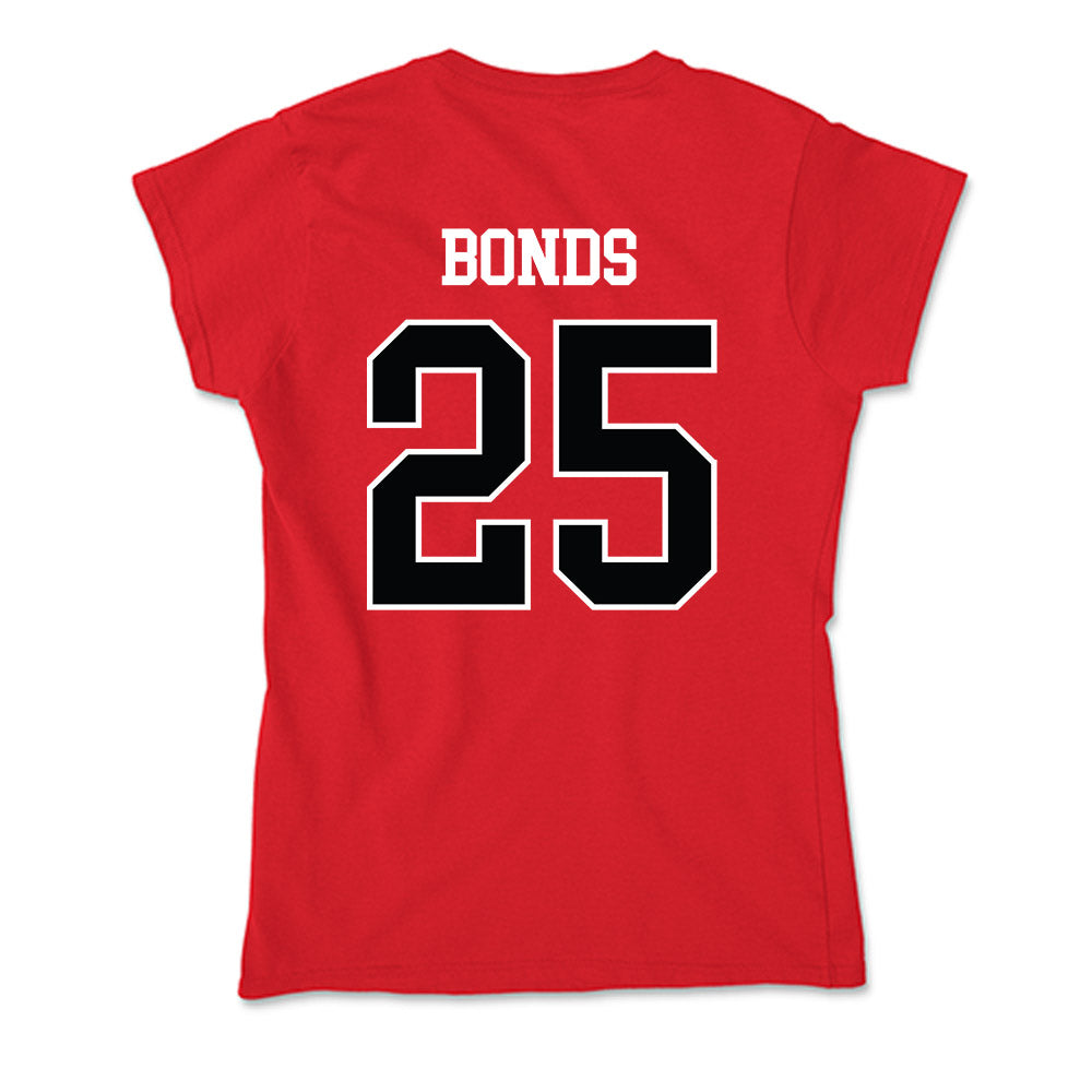 Rutgers - NCAA Baseball : Peyton Bonds - Soft Style Women’s T-Shirt-1