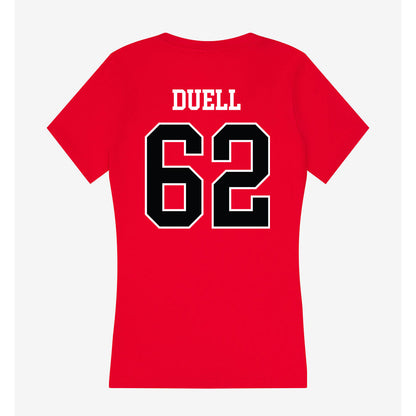 Rutgers - NCAA Football : Tyler Duell - Women's V-Neck T-Shirt-1