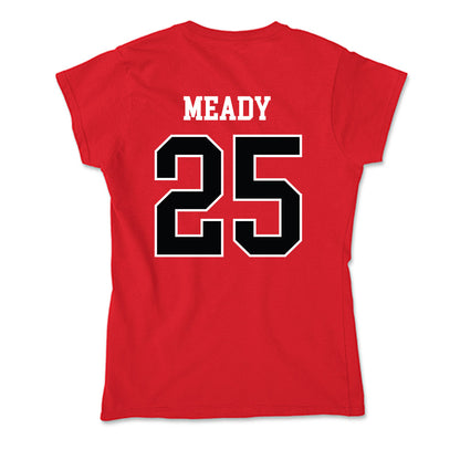 Rutgers - NCAA Baseball : Anthony Meady - Soft Style Women’s T-Shirt-1