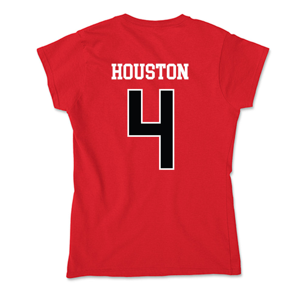 Rutgers - NCAA Football : Jourdin Houston - Soft Style Women’s T-Shirt-1