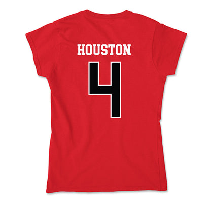 Rutgers - NCAA Football : Jourdin Houston - Soft Style Women’s T-Shirt-1