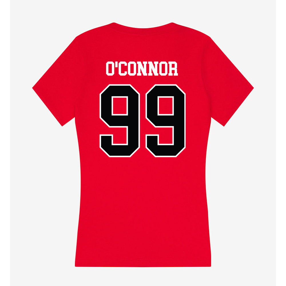 Rutgers - NCAA Football : Michael O'Connor - Women's V-Neck T-Shirt-1