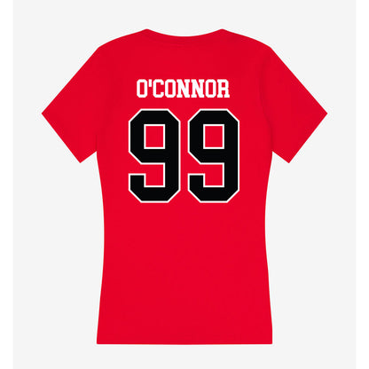 Rutgers - NCAA Football : Michael O'Connor - Women's V-Neck T-Shirt-1