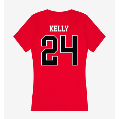 Rutgers - NCAA Men's Lacrosse : Mason Kelly - Women's V-Neck T-Shirt-1