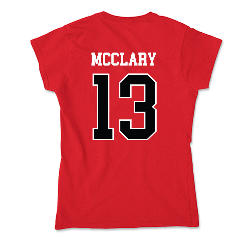Rutgers - NCAA Football : DJ McClary - Soft Style Women’s T-Shirt-1