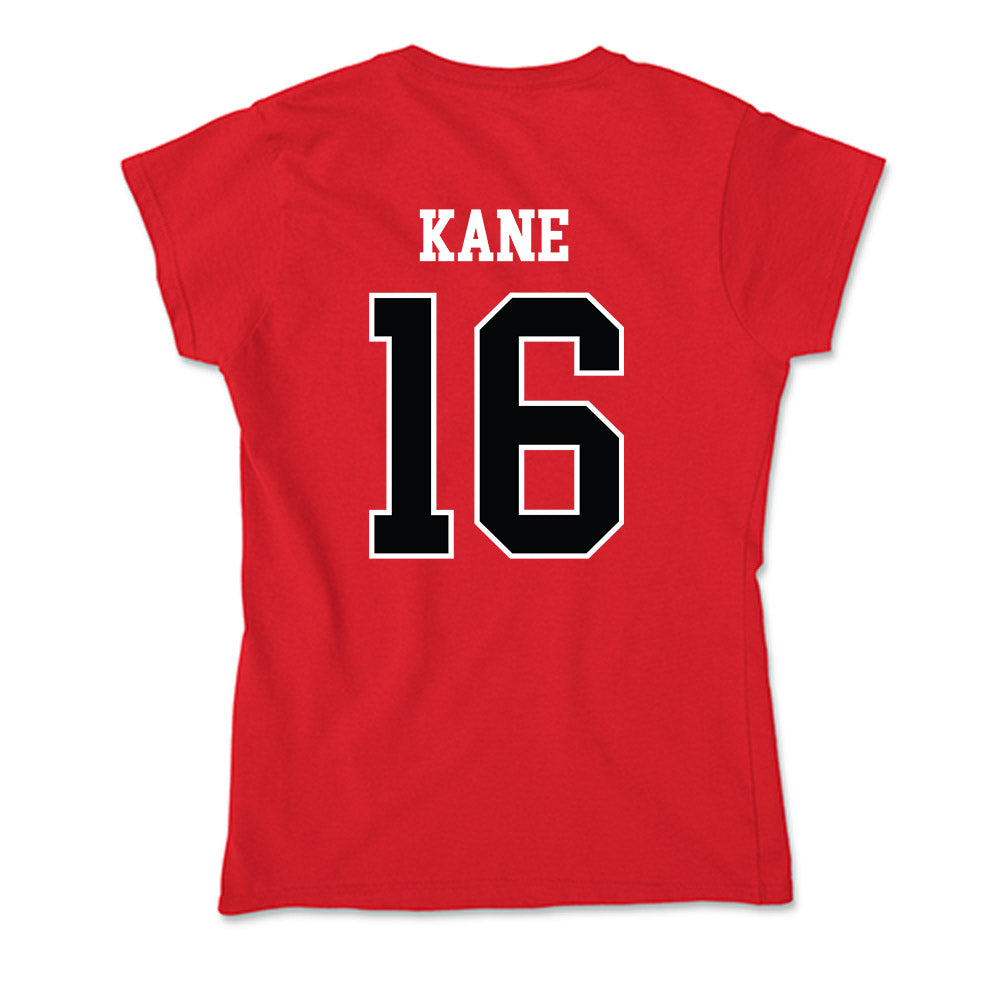 Rutgers - NCAA Baseball : Tyler Kane - Soft Style Women’s T-Shirt-1