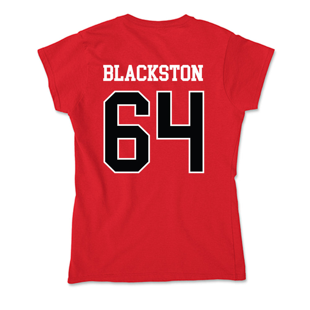 Rutgers - NCAA Football : Joshua Blackston - Soft Style Women’s T-Shirt-1