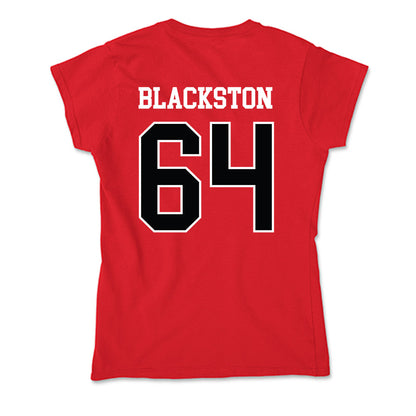 Rutgers - NCAA Football : Joshua Blackston - Soft Style Women’s T-Shirt-1
