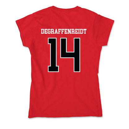 Rutgers - NCAA Football : Sah'nye Degraffenreidt - Soft Style Women’s T-Shirt-1