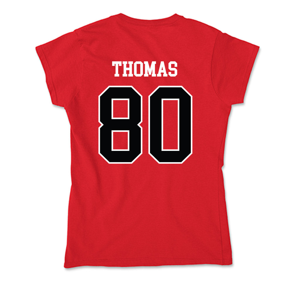 Rutgers - NCAA Football : Michael Thomas - Soft Style Women’s T-Shirt-1