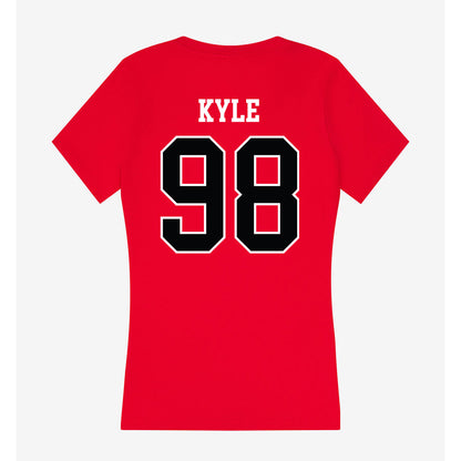 Rutgers - NCAA Football : Braxton Kyle - Women's V-Neck T-Shirt-1