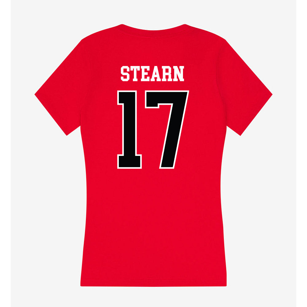 Rutgers - NCAA Football : Xavier Stearn - Women's V-Neck T-Shirt-1