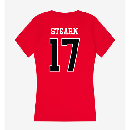 Rutgers - NCAA Football : Xavier Stearn - Women's V-Neck T-Shirt-1