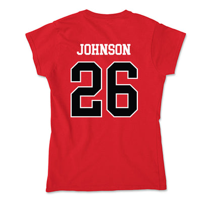 Rutgers - NCAA Women's Field Hockey : Camryn Johnson - Soft Style Women’s T-Shirt-1