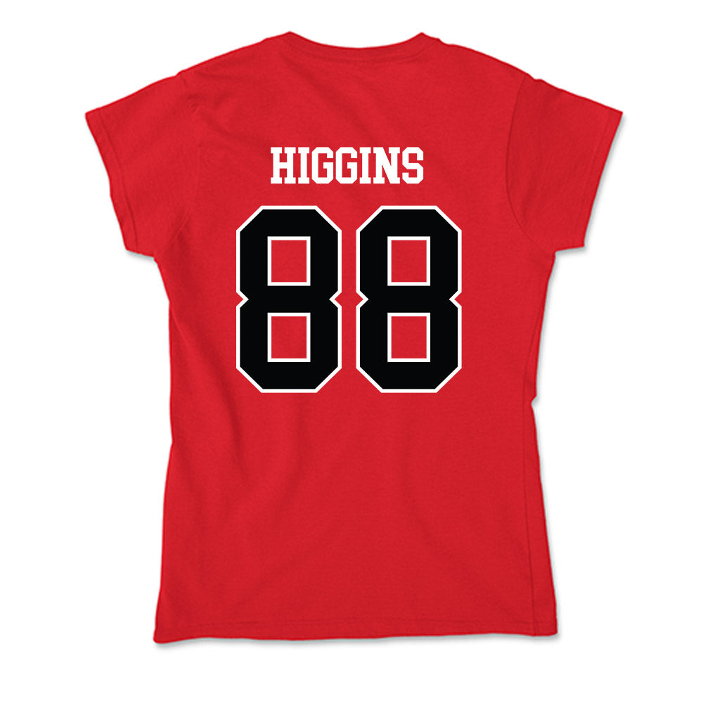 Rutgers - NCAA Football : Michael Higgins - Soft Style Women’s T-Shirt-1