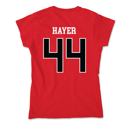 Rutgers - NCAA Football : Tariq Hayer - Soft Style Women’s T-Shirt-1