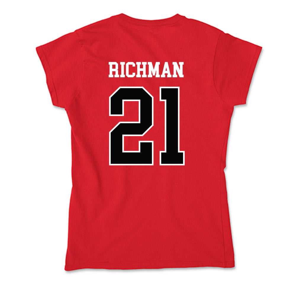 Rutgers - NCAA Men's Lacrosse : Duke Richman - Soft Style Women’s T-Shirt-1