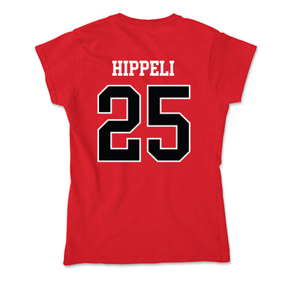Rutgers - NCAA Women's Soccer : Morgan Hippeli - Soft Style Women’s T-Shirt-1