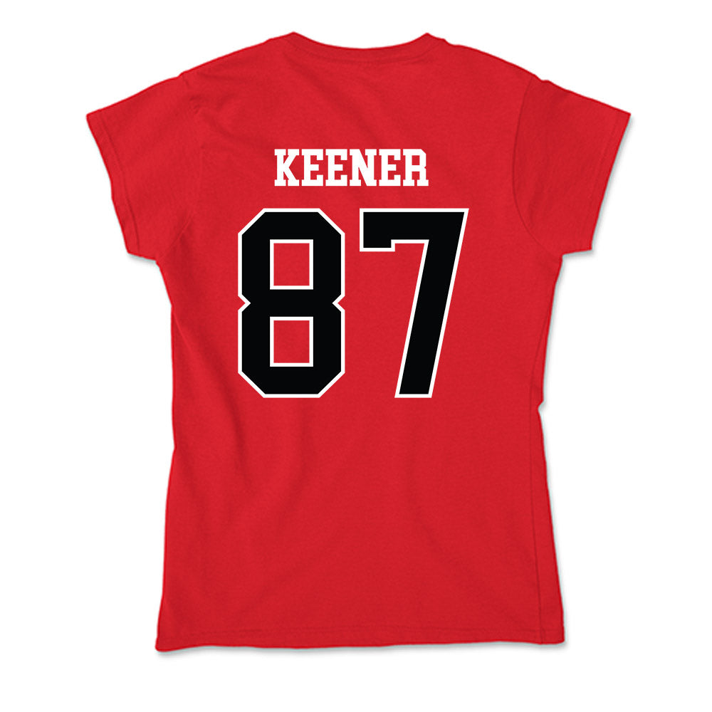 Rutgers - NCAA Football : Montgomery Keener - Soft Style Women’s T-Shirt-1