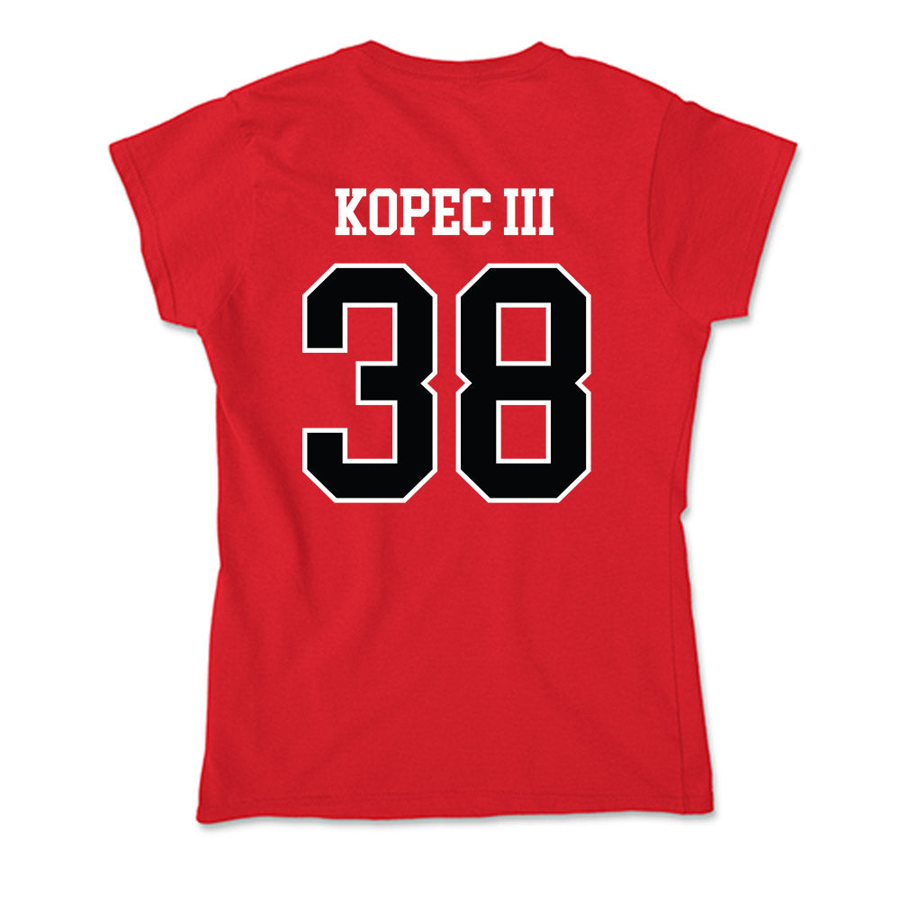 Rutgers - NCAA Football : Joey Kopec III - Soft Style Women’s T-Shirt-1