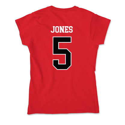 Rutgers - NCAA Football : Bradlee Jones - Soft Style Women’s T-Shirt-1