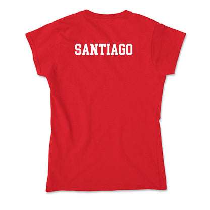Rutgers - NCAA Men's Track & Field : Jaylin Santiago - Soft Style Women’s T-Shirt-1