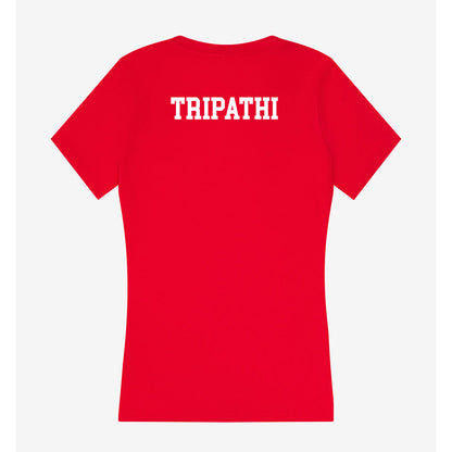 Rutgers - NCAA Women's Rowing : Manvi Tripathi - Women's V-Neck T-Shirt-1