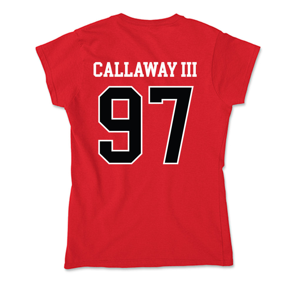 Rutgers - NCAA Football : Rinaldo Callaway III - Soft Style Women’s T-Shirt-1