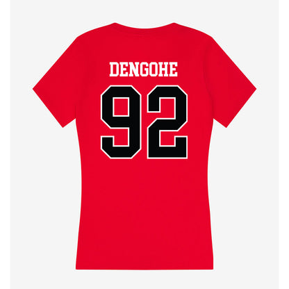 Rutgers - NCAA Football : Darold DeNgohe - Women's V-Neck T-Shirt-1