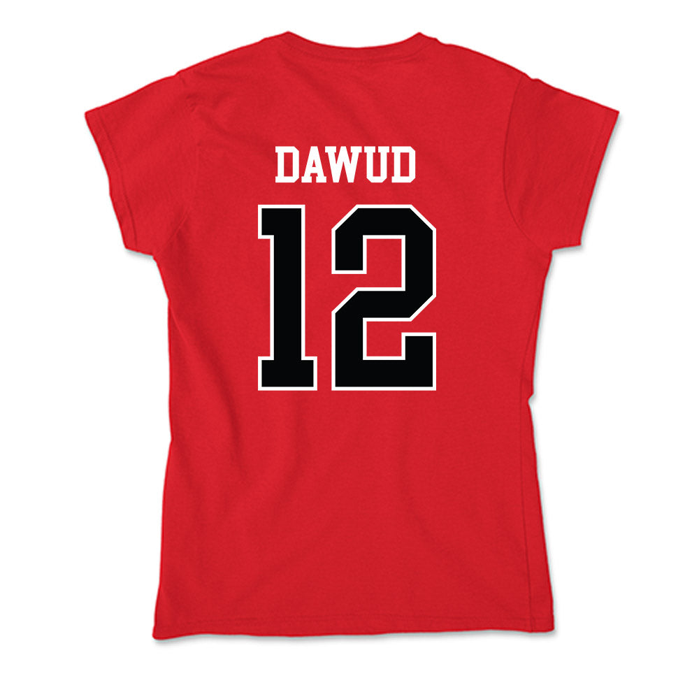 Rutgers - NCAA Football : Zahmir Dawud - Soft Style Women’s T-Shirt-1