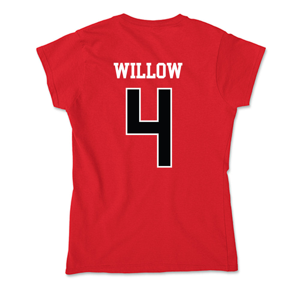 Rutgers - NCAA Women's Volleyball : Karis Willow - Soft Style Women’s T-Shirt-1
