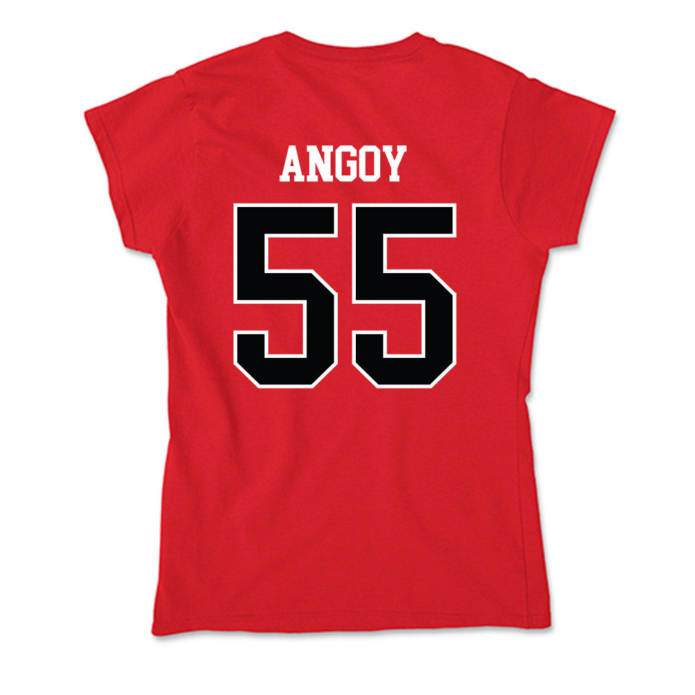 Rutgers - NCAA Football : Zaire Angoy - Soft Style Women’s T-Shirt-1