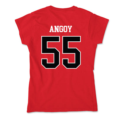 Rutgers - NCAA Football : Zaire Angoy - Soft Style Women’s T-Shirt-1