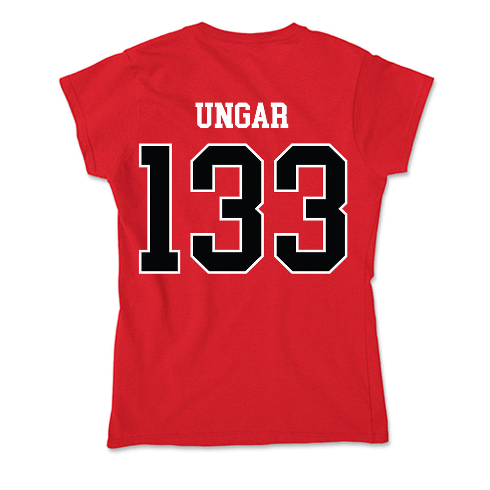 Rutgers - NCAA Wrestling : Brett Ungar - Soft Style Women’s T-Shirt-1