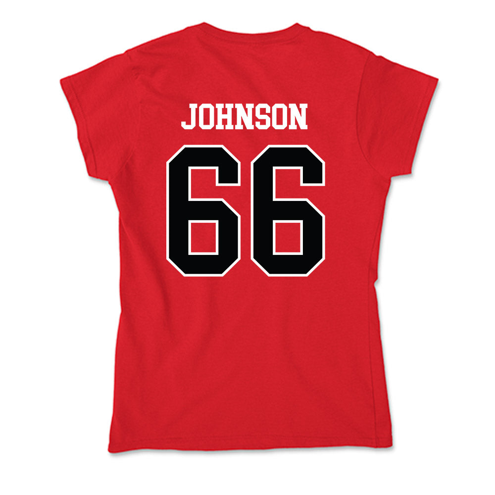Rutgers - NCAA Football : Donovan Johnson - Soft Style Women’s T-Shirt-1