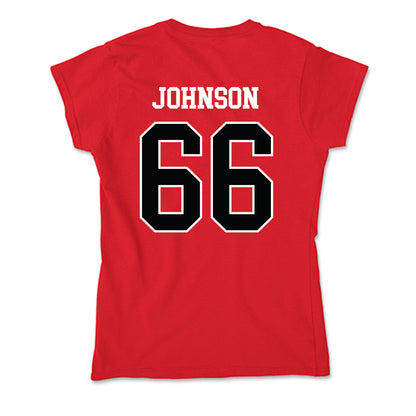 Rutgers - NCAA Football : Donovan Johnson - Soft Style Women’s T-Shirt-1