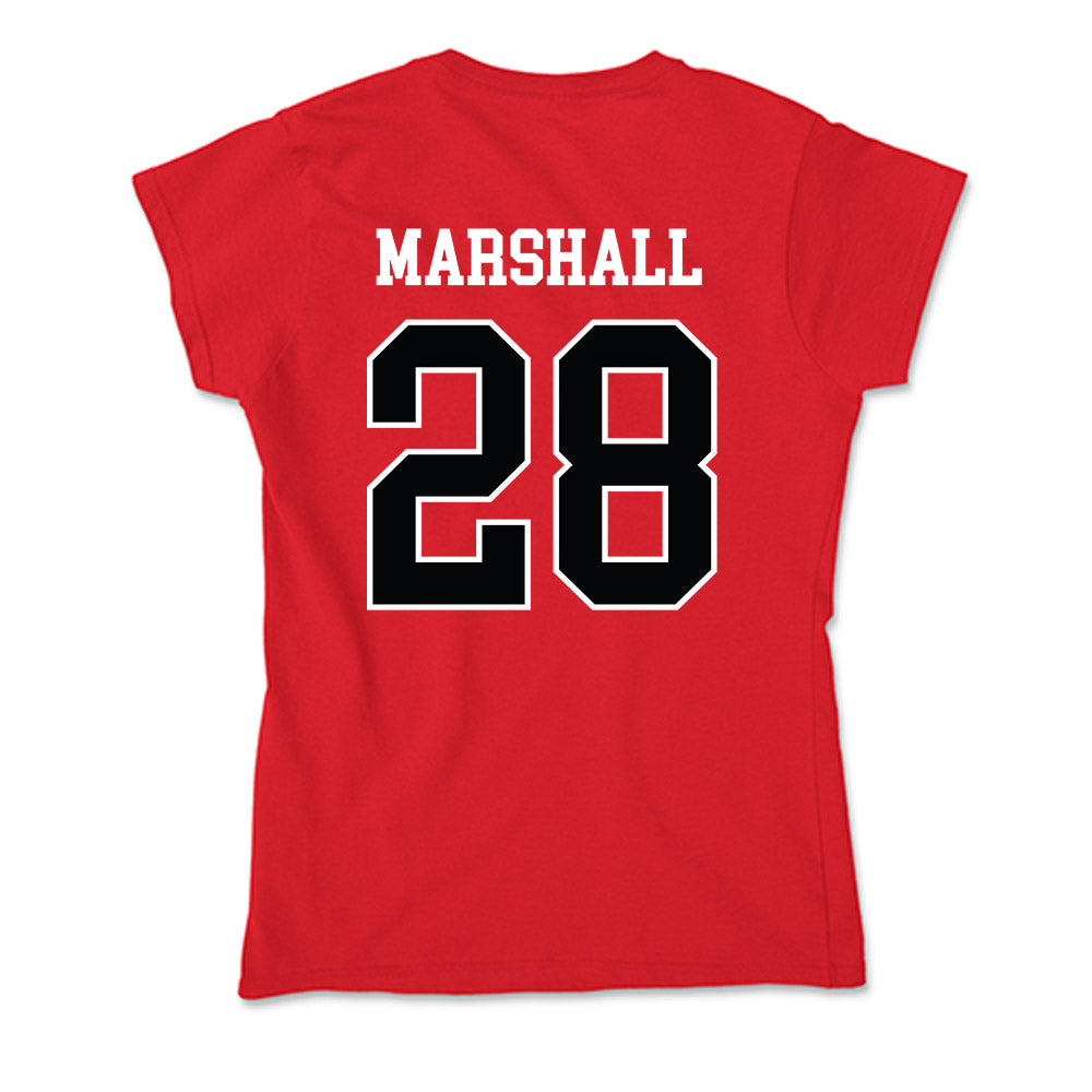 Rutgers - NCAA Football : Cannon Marshall - Soft Style Women’s T-Shirt-1