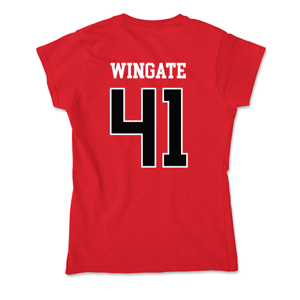 Rutgers - NCAA Football : Riley Wingate - Soft Style Women’s T-Shirt-1