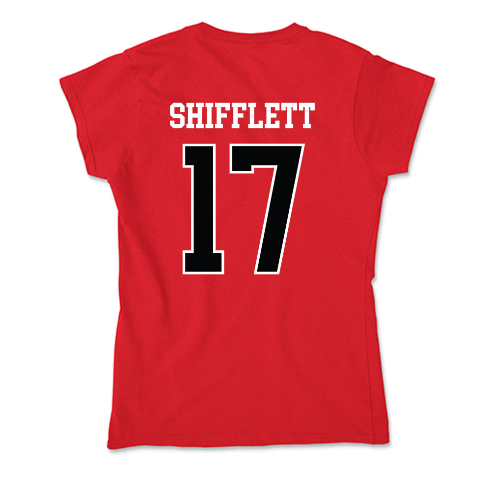 Rutgers - NCAA Softball : Brooke Shifflett - Soft Style Women’s T-Shirt-1